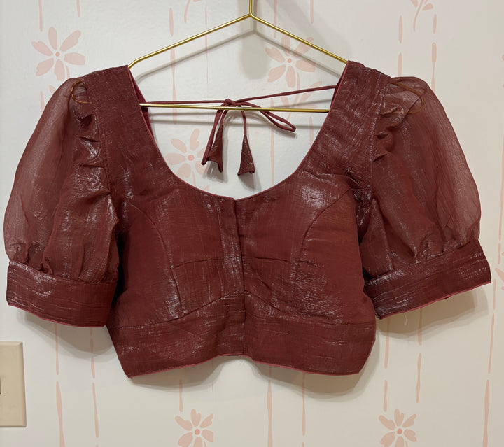 Rose Vale Shimmer Georgette blouse
