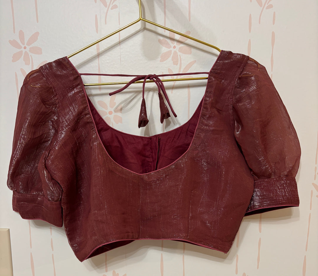 Rose Vale Shimmer Georgette blouse