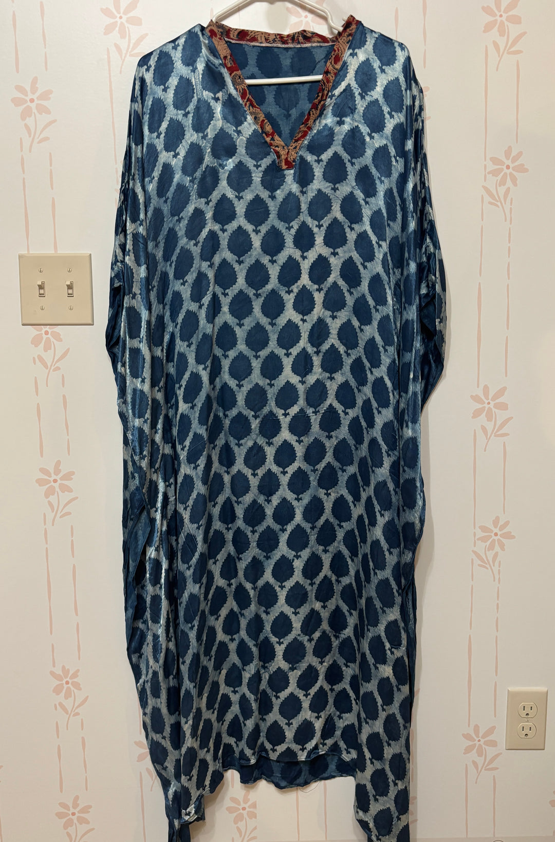 Modal silk Kaftan dress