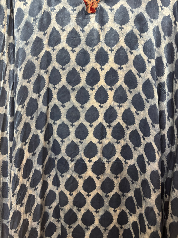 Modal silk Kaftan dress