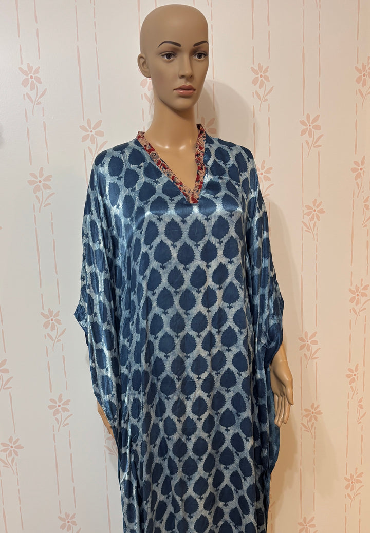 Modal silk Kaftan dress
