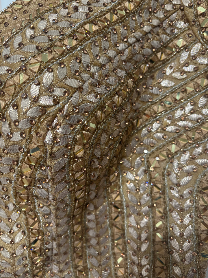Gold Gota Embroidered Blouse