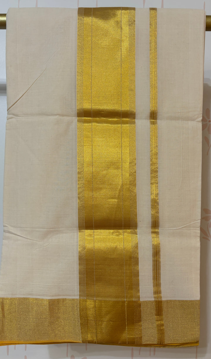 Balaramapuram Premium Handloom Kasavu saree