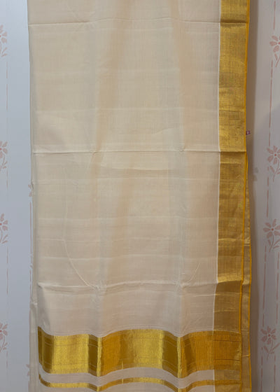 Balaramapuram Premium Handloom Kasavu saree