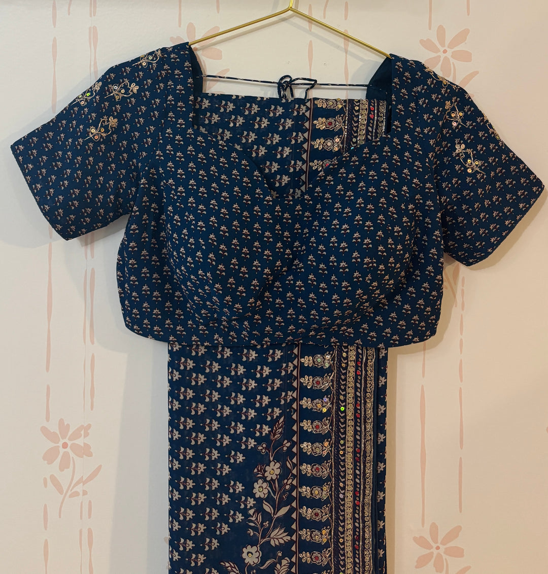 Kareena Kapoor inspired Pita work georgette Saree and blouse set