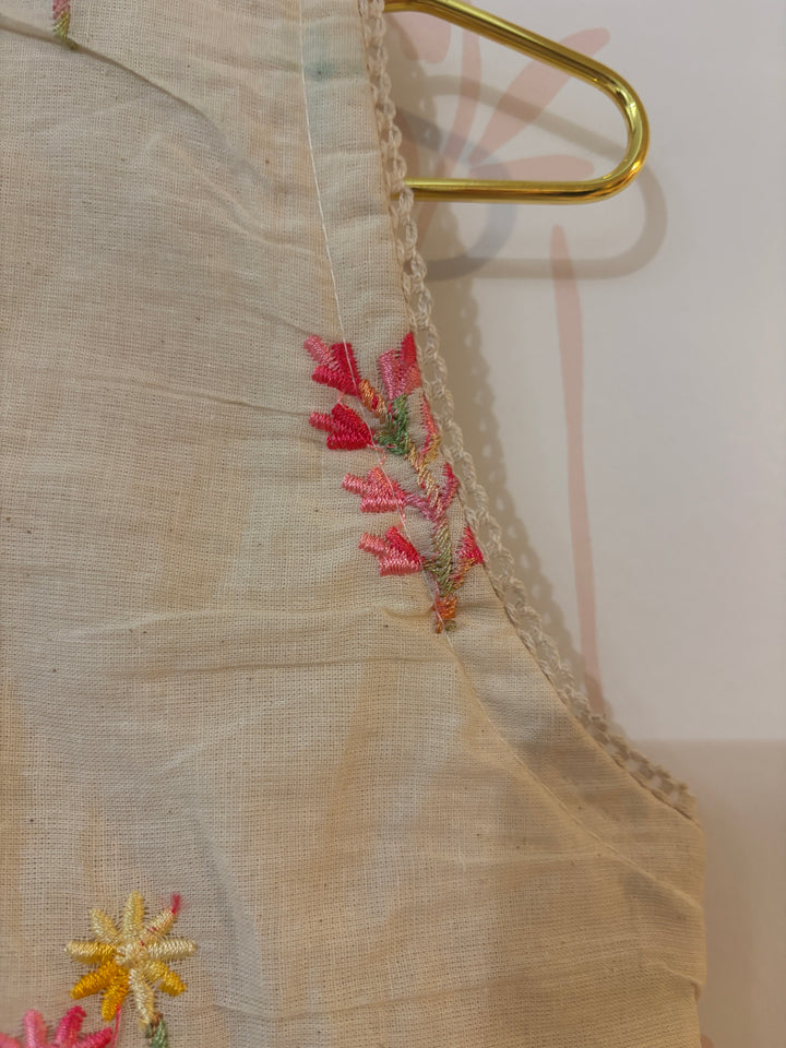 Off white Embroidered blouse
