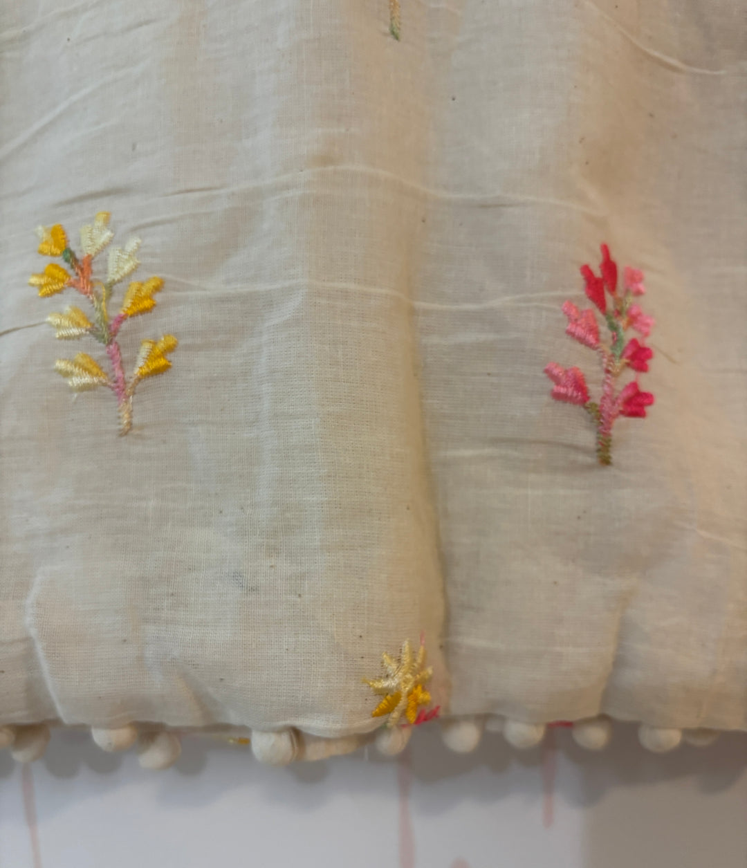 Off white Embroidered blouse
