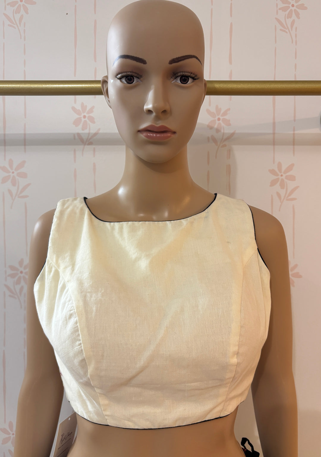 T-Back Kerala Cotton fusion blouse