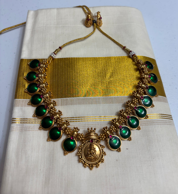 Lakshmi Palakka necklace set