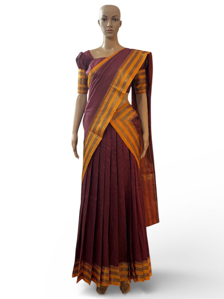 Maroon Narayanpet Lehanga set
