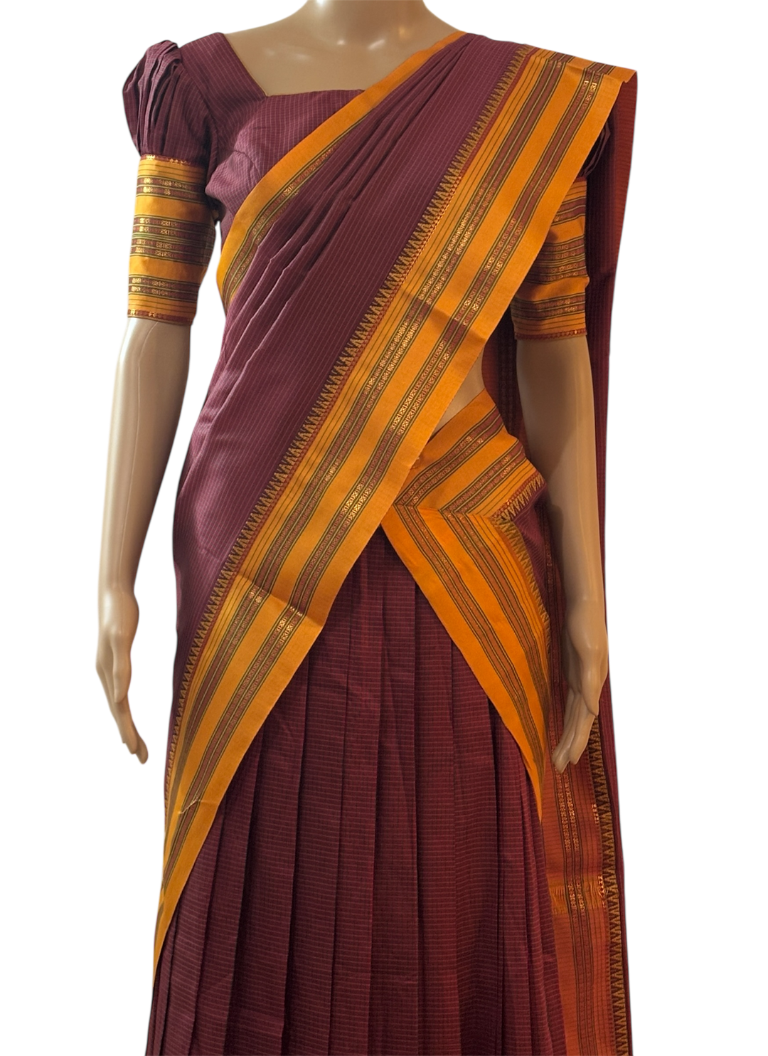 Maroon Narayanpet Lehanga set