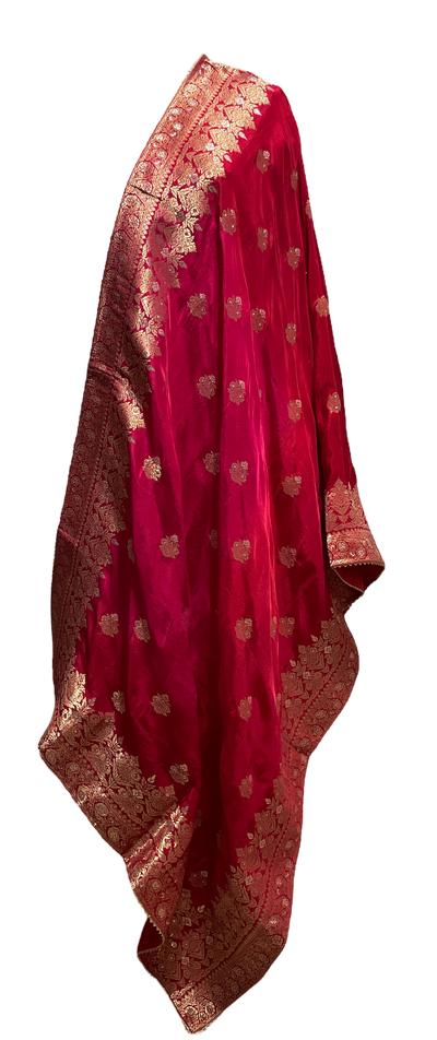 Dual Color Banarasi Dupatta