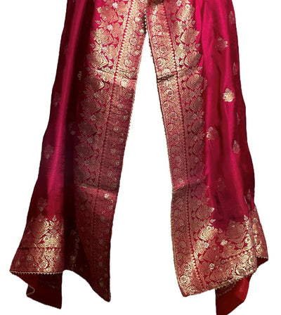 Dual Color Banarasi Dupatta