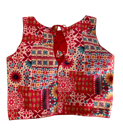 Multicolored Long blouse