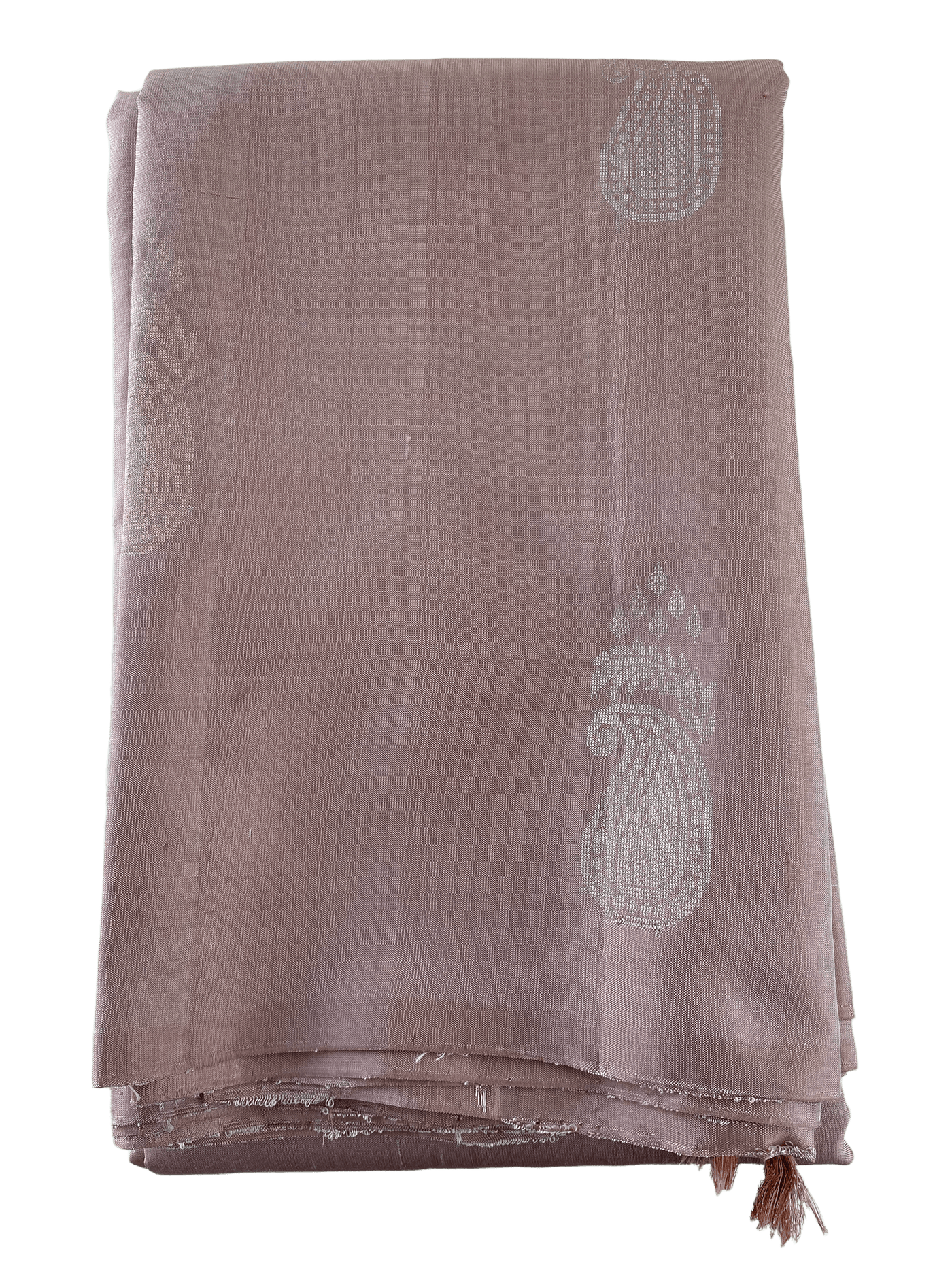 Dusty pink soft silk saree - Mystic Dhaaga